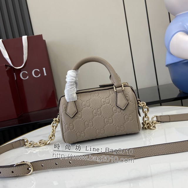 Gucci專櫃古馳最新款Emblem系列超迷你手提包 jh1982型號：815256